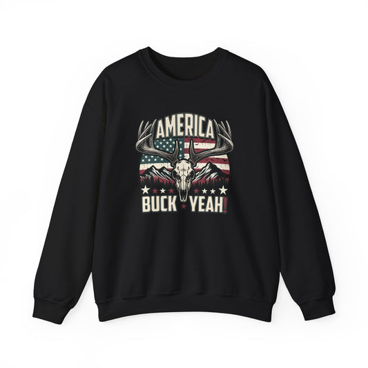 American Buck Yeah! Sweatshirt (Front Design)